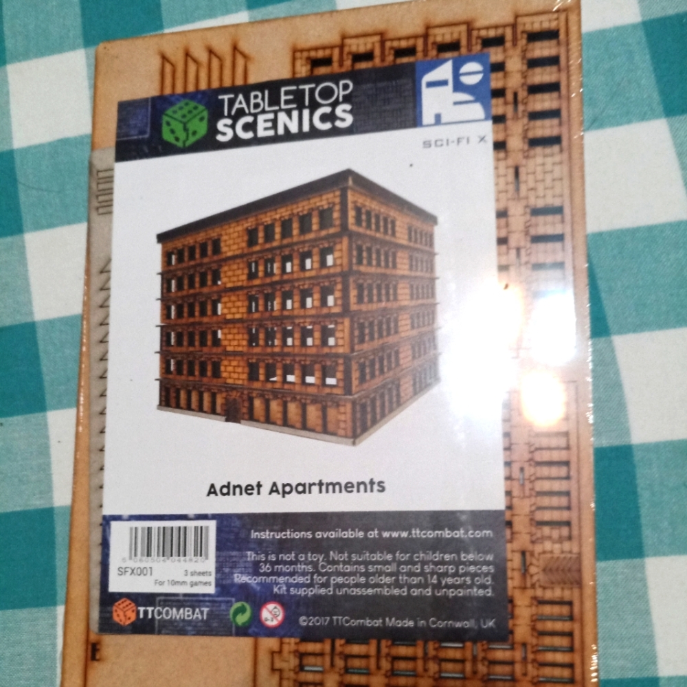 NWT ADNET APARTMENTS Tabletop Scenics TTCOMBAT